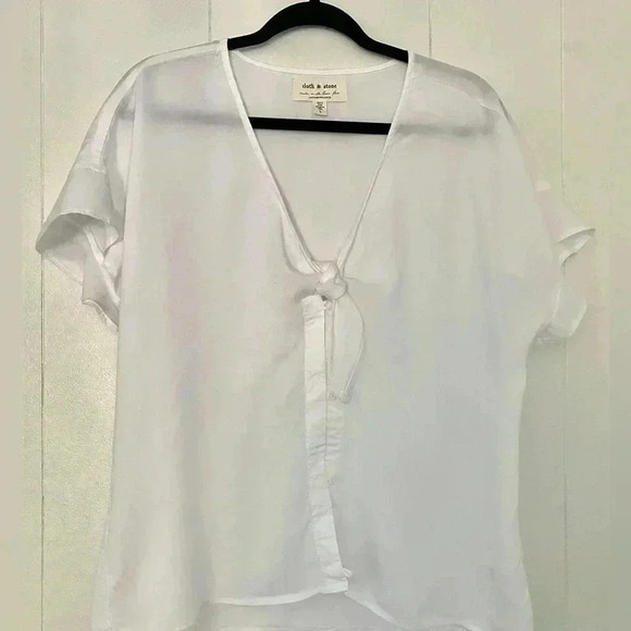 Cloth & stone for Anthropologie short sleeve blouse - Picture 1 of 3
